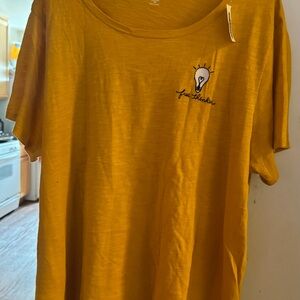 Yellow Graphic T-Shirt